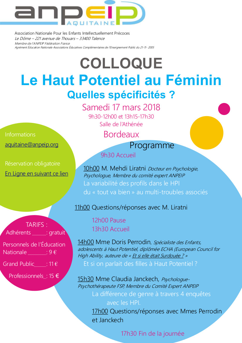 2018 03 17 Colloque le Haut Potentiel au Feminin dbfc5
